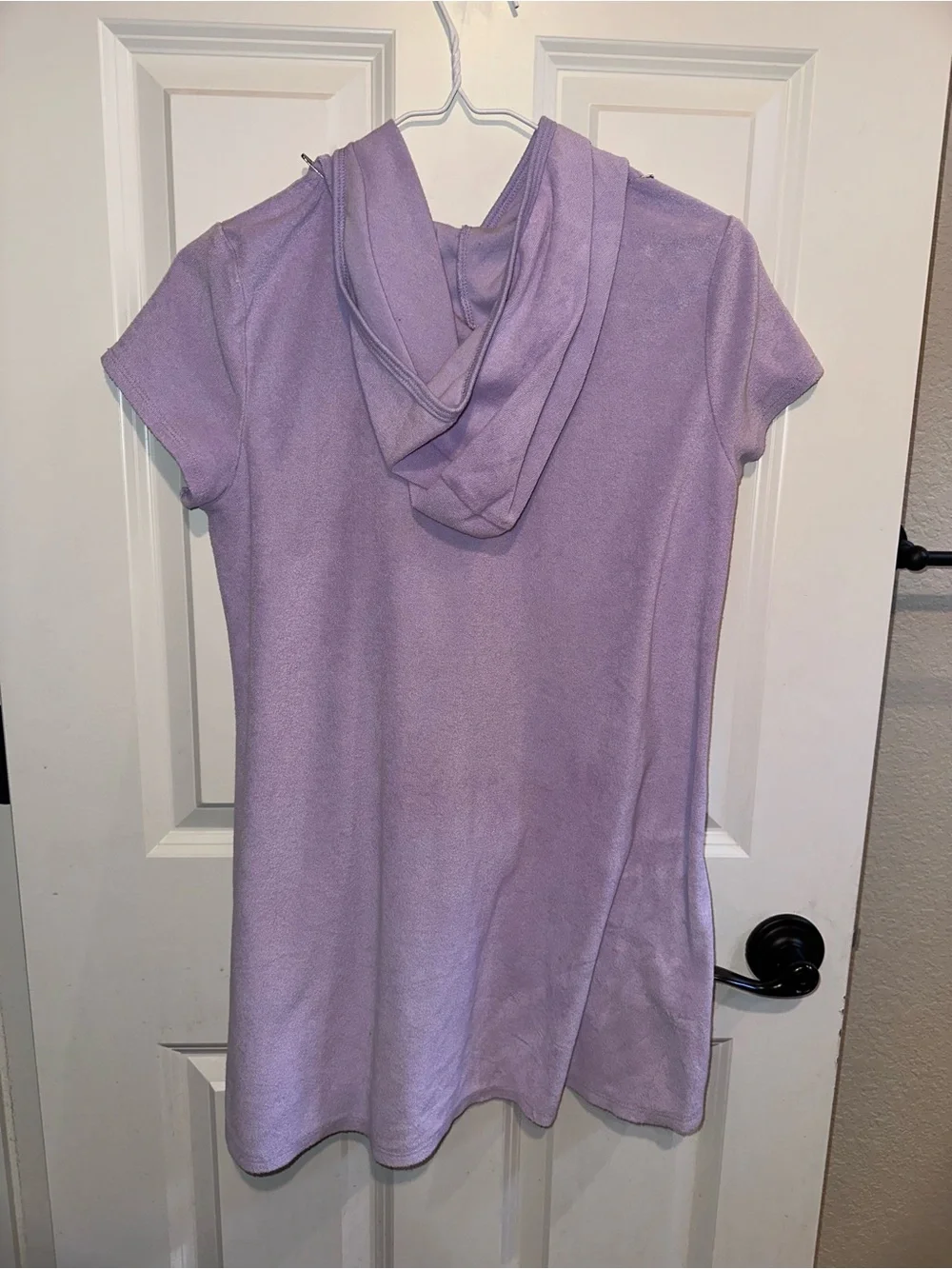 wonder nation Lavender Hooded Swim Coverup Sz XXL 18
